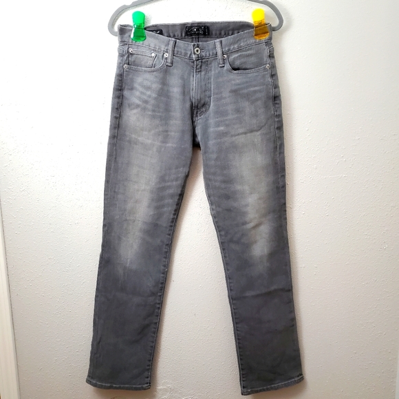 Lucky Brand Men's 363 vintage straight grey W29L32 jeans - Picture 4 of 7